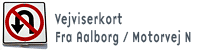 Vejviser fra Motorvej Nord