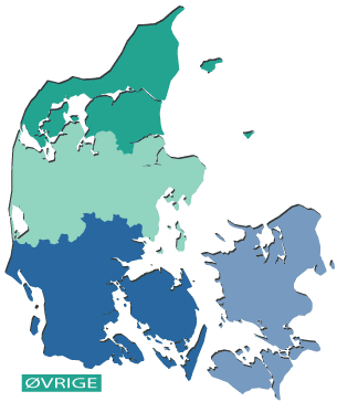 Danmarkskort - DM
