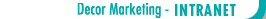 Decor Marketing - Intranet