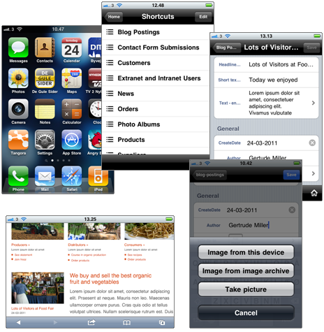 Opdater din hjemmeside med ny gratis iPhone App