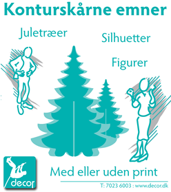 Konturskårne figurer og sllhuetter til udstilling, dekoration eller sjov Konturskårne figurer og sllhuetter til udstilling, dekoration eller sjov